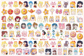 DIY Sailor Moon 1.0 Acrylic Figurines Kit for Kids - Customizable Anime Characters